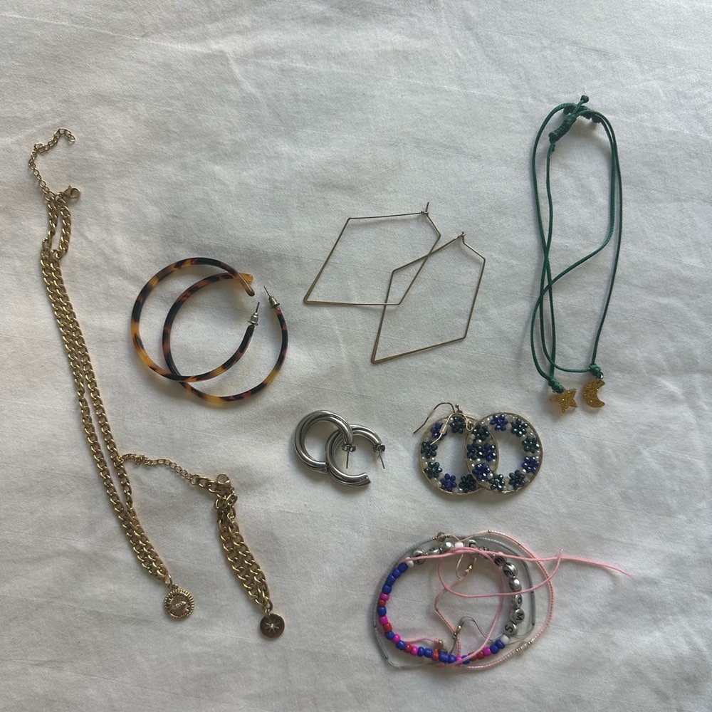 JEWELRY BUNDLE Gold and Silver Jewelry Set